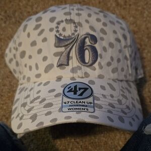 47 Brand Women's Adjustable Cap - White and Gray